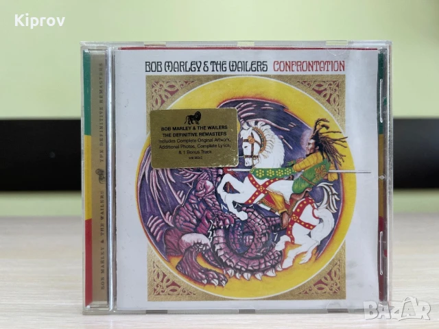 💿 Оригинално CD – Bob Marley & The Wailers – Confrontation (2001 издание)