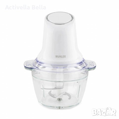 Мини чопър Muhler MCH-5088 – Мели, реже и пасира за секунди, снимка 8 - Чопъри и пасатори - 52573740