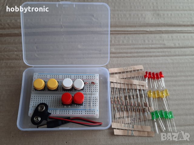 Arduino mini kit за макетиране с кутия , снимка 3 - Друга електроника - 33121000