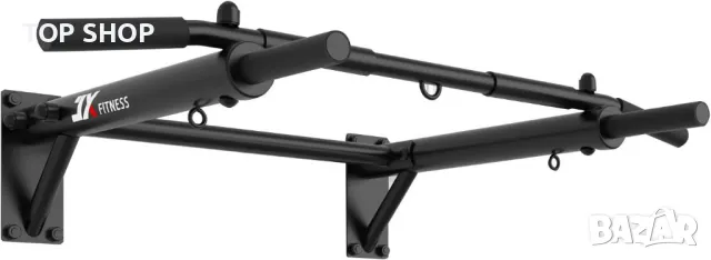 JX FITNESS щанга за издърпване, монтирана на стена щанга за брадичката, боксова торба за домашен фит