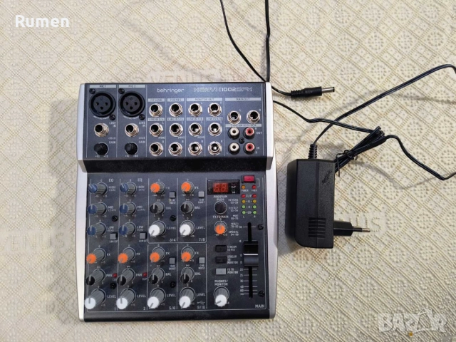 Mixer Behringer Xenyx 1002SFX, снимка 2 - Други - 52673872