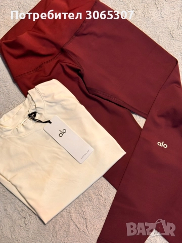 Оригинален СЕТ за бягане ALO Yoga, снимка 2 - Спортни екипи - 52895370