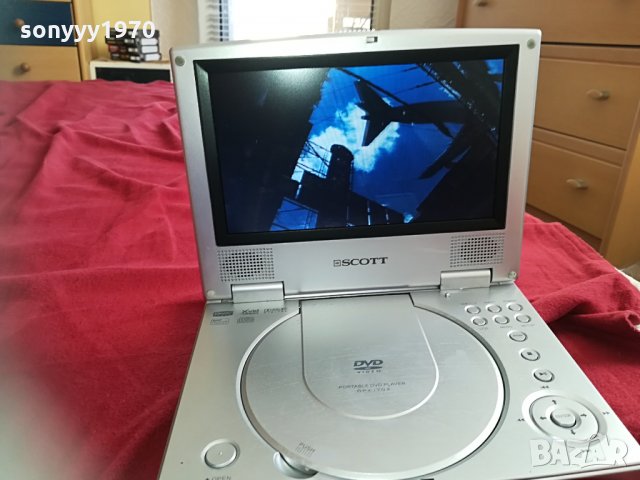 scott new-portable dvd-внос germany 1005211721, снимка 4 - Плейъри, домашно кино, прожектори - 32827749
