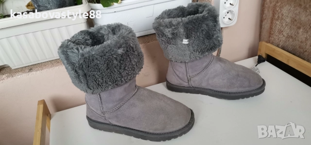 Топли Апрески Естествена кожа 38 н. , снимка 3 - Дамски ботуши - 52876542