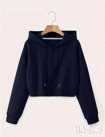 💫 Дамски суичър с цип и качулка – „Драматична“ аниме визия | STBoutique 💫, снимка 14 - Суичъри - 52228151