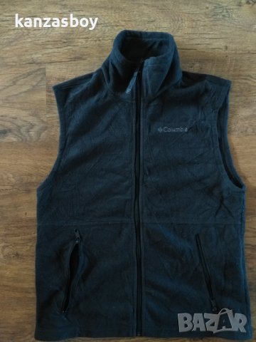 Columbia Men's Cathedral Peak Front-Zip Fleece Vest - поларен мъжки елек, снимка 4 - Други - 39152318