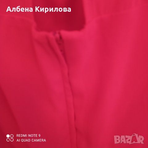 Червена рокля на Dorothy Perkins, 40 EU размер, снимка 9 - Рокли - 32537601
