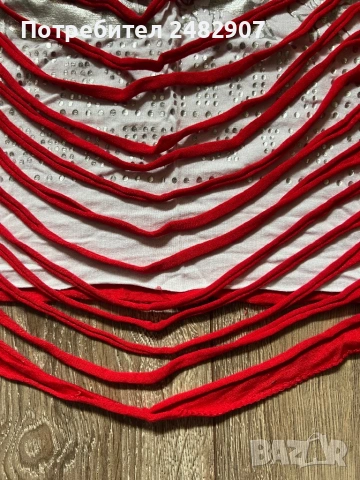 Ефектна дамска блуза с къс ръкав, снимка 7 - Тениски - 53593927