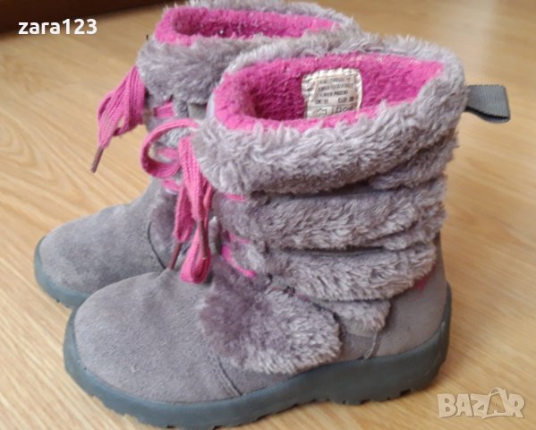 Зимни велурени ботуши Trespass, 29ти номер, снимка 3 - Детски боти и ботуши - 33648909