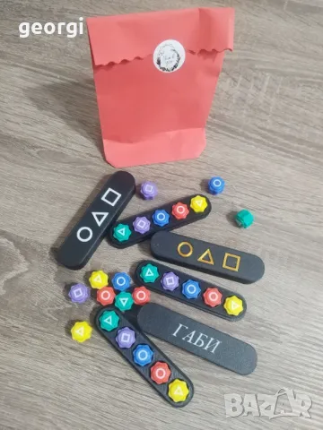 Squid game / Gong-gi /Гонги с тежести, летящи камачета , снимка 1