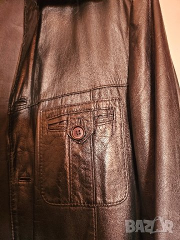 уникално мъжко кожено сако с което може да съберете погледите , снимка 5 - Сака - 43610982