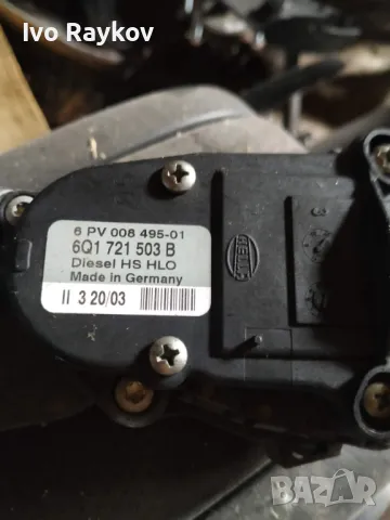 Педал газ за Seat Ibiza III ,  Volkswagen Polo, 1.9 SDI, 6Q1 721 503 B, снимка 2 - Части - 47717423