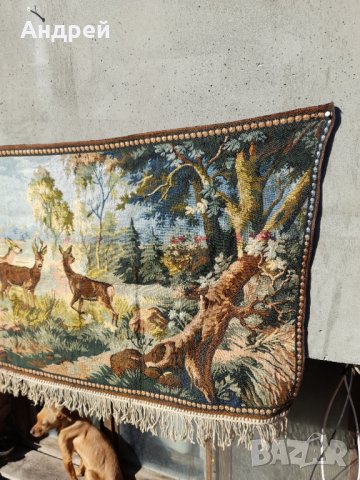 Старинен ковьор,покривка за стена #193, снимка 5 - Антикварни и старинни предмети - 39782537
