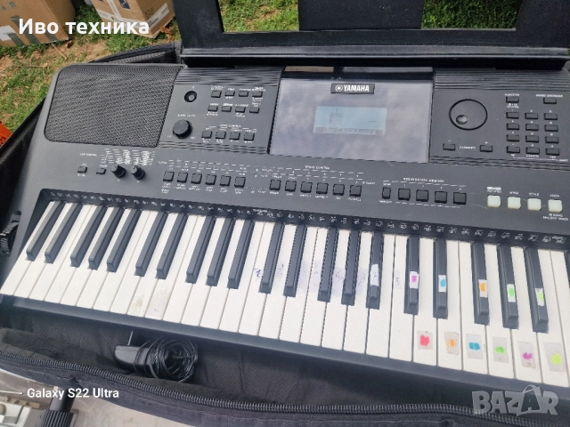 YAMAHA psr E453, снимка 3 - Друга електроника - 51548897