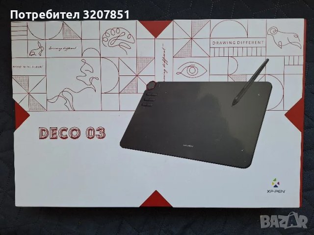 Xp-pen Deco 03 Drawing tablet , снимка 1 - Таблети - 48612463