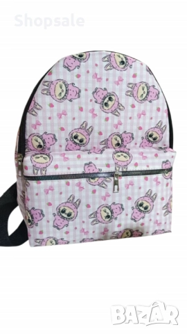 Детска раничка с весели герои – удобство и настроение за всяко дете Лабубу, снимка 8 - Раници - 52056464
