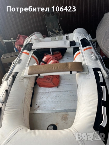 Лодка “Zander”-3,6м с четиритактов двигател “Tohatsu”9,8 къс ботуш, снимка 3 - Воден транспорт - 52881277