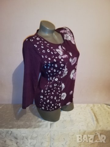Дамска  блуза Signature р-р М, памук , снимка 5 - Блузи с дълъг ръкав и пуловери - 27437949