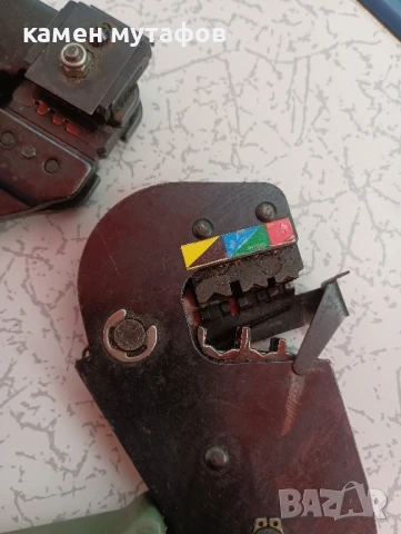 крипващи клещи за кабелни накрайници AMP, снимка 7 - Клещи - 50597937