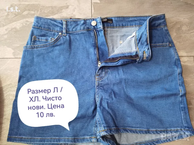 къси дънкови панталони, снимка 2 - Къси панталони и бермуди - 48387983
