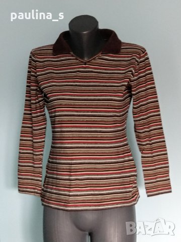 Еластична памучна блуза "Vanilia"® / хипоалергична, снимка 2 - Блузи с дълъг ръкав и пуловери - 26571791