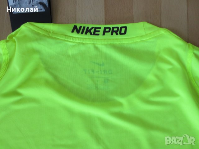 NIKE PRO FITTED SS TOP HIGH, снимка 6 - Тениски - 36933781