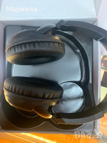 Безжични Bluetooth слушалки за телевизор, Bluetooth слушалки с дълбок бас/ HiFi стерео слушалки, снимка 7 - Слушалки и портативни колонки - 48233337