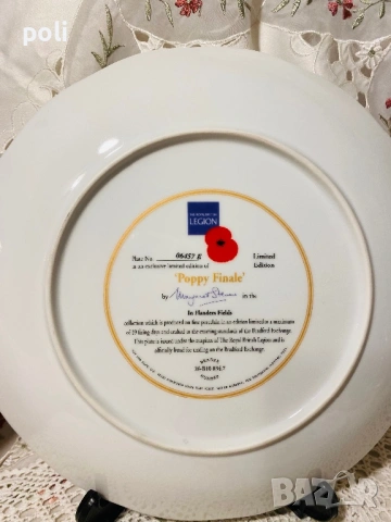 порцеланова чиния за стена  , снимка 4 - Декорация за дома - 53207145