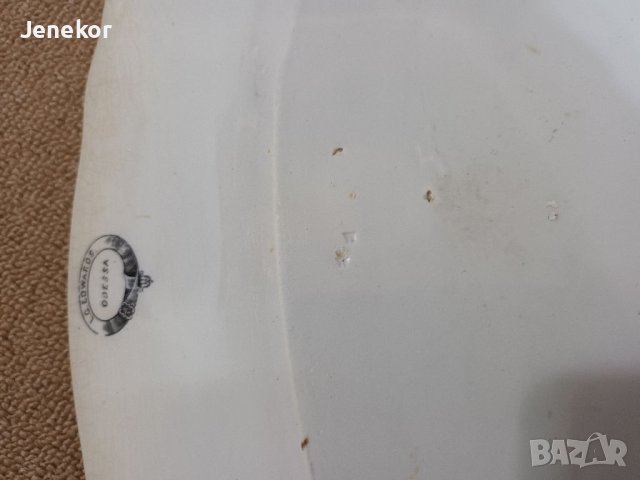 Много старо плато L.G. Edwards., снимка 12 - Антикварни и старинни предмети - 40806815