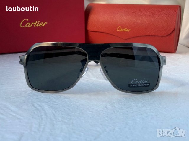 Cartier висок клас мъжки слънчеви очила с поляризация, снимка 4 - Слънчеви и диоптрични очила - 40682572