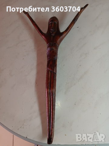 дървен кръст, снимка 1