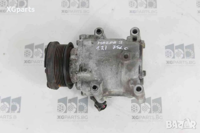 Компресор климатик за Mazda 2 1.2i / 1.25i 75 к.с. (2003-2007), снимка 2 - Части - 50681934