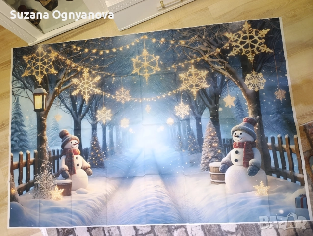 Винилов плакат за коледа, снимка 2 - Декорация - 52633301