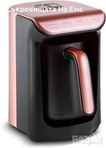 Кафемашина за турско кафе KARACA Hatır Roast Turkish Coffee Machine Rose  Нова в кашон  , снимка 7 - Кафемашини - 52388981