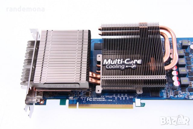 Видеокарта Gigabyte Radeon HD 4850 с пасивнo охлаждане, снимка 2 - Видеокарти - 31599395