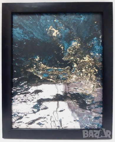 Картина абстрактна, масло, фазер(14.3), снимка 1