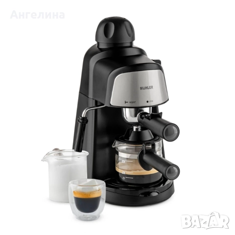 Еспресо машина MUHLER MCM-33, 3.5 бара, снимка 12 - Кафемашини - 52927771