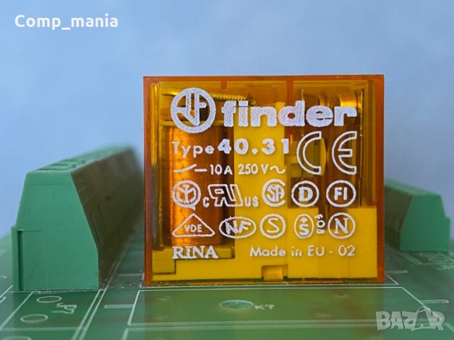 Релета Finder , снимка 4 - Друга електроника - 34708017