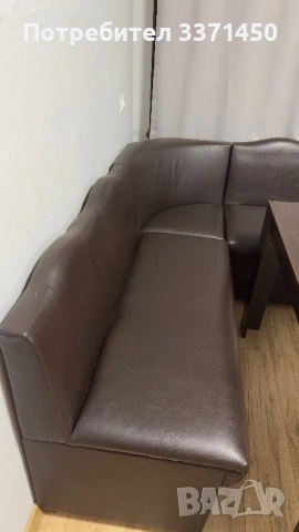 Кухненски ъгъл с маса, снимка 2 - Дивани и мека мебел - 53332124