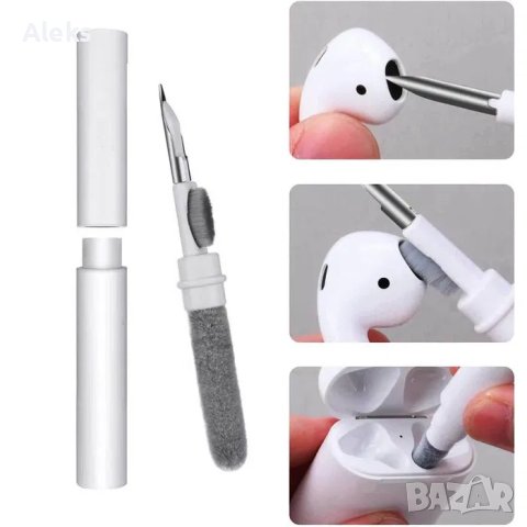 Комплект за почистване на слушалки-Airpods/In-Ear/Buds+калъф, снимка 2 - Слушалки, hands-free - 43743243