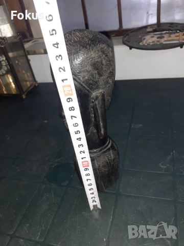 Дърворезба абанос статуетка фигура дърво Африка, снимка 7 - Антикварни и старинни предмети - 53279326