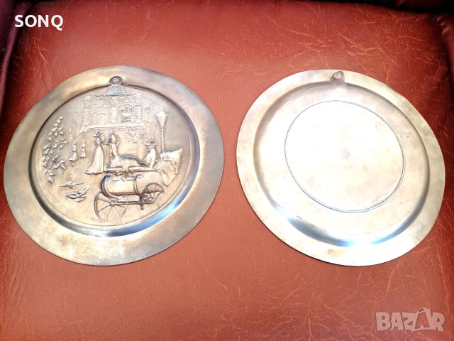 Стари Колекционерски Немски Калаени Пана WMF Zinn, снимка 7 - Антикварни и старинни предмети - 44106951