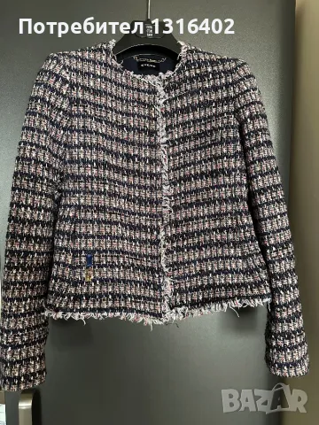 Елегантно сако от букле Etére размер XS/S