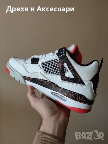 Nike Air Jordan 4 Lava Маратонки Размер 43 Кецове Обувки Нови, снимка 2 - Кецове - 38193525