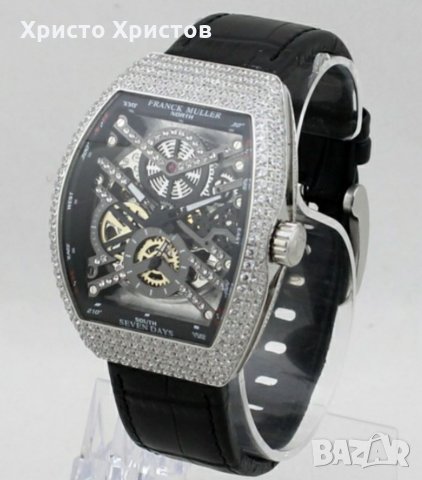 Мъжки луксозен часовник Franck Muller V 45 SC DT, снимка 4 - Мъжки - 32425399
