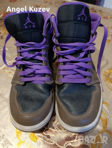 Air Jordan 1 Mid "Palomino" – Размер 40 (Като нови / Оригинални), снимка 4 - Маратонки - 53540269