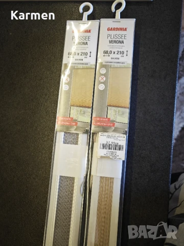 Щори плисе Гардения 2 бр., снимка 4 - Щори - 50733167