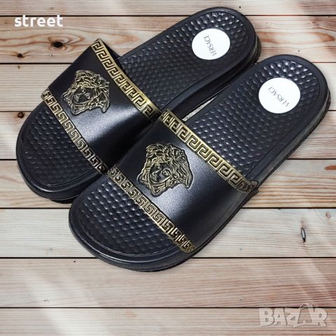 Versace man slipers мъжки чехли , снимка 1 - Мъжки чехли - 37262930