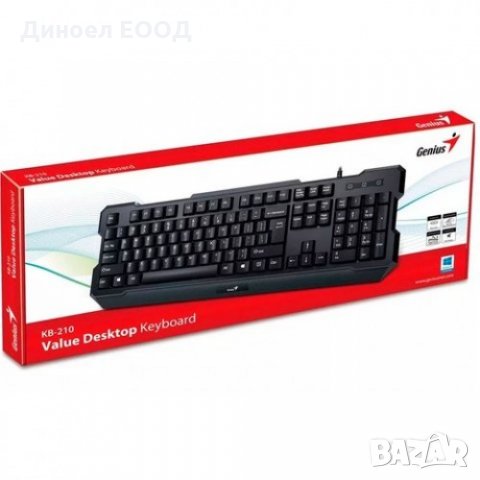 Клавиатура (жична) Genius KB-M210 Scorpion Gaming USB Black, снимка 6 - Клавиатури и мишки - 33607121