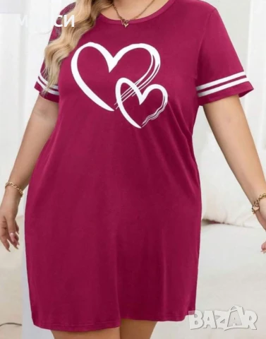 Макси мека и силно еластична нощница в две разцветки